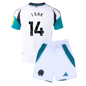 Newcastle United Alexander Isak #14 Alternativní dres komplet pro Děti 2024-25 Krátkým Rukávem (+ Krátké kalhoty)