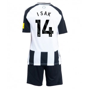 Newcastle United Alexander Isak #14 Domácí dres komplet pro Děti 2024-25 Krátkým Rukávem (+ Krátké kalhoty)