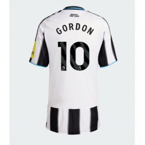 Newcastle United Anthony Gordon #10 Domácí Dres pro Dámy 2025-26 Krátkým Rukávem