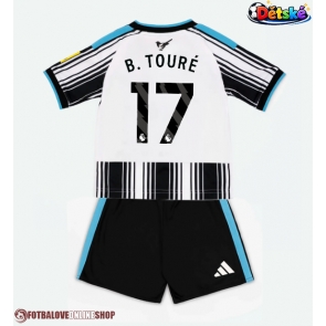 Newcastle United Bazoumana Toure #17 Domácí dres komplet pro Děti 2026-27 Krátkým Rukávem (+ Krátké kalhoty)