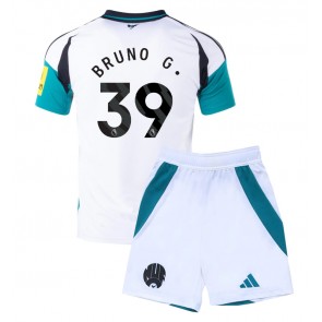 Newcastle United Bruno Guimaraes #39 Alternativní dres komplet pro Děti 2024-25 Krátkým Rukávem (+ Krátké kalhoty)