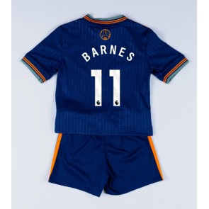 Newcastle United Harvey Barnes #11 Alternativní dres komplet pro Děti 2025-26 Krátkým Rukávem (+ Krátké kalhoty)