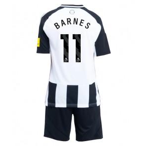 Newcastle United Harvey Barnes #11 Domácí dres komplet pro Děti 2024-25 Krátkým Rukávem (+ Krátké kalhoty)