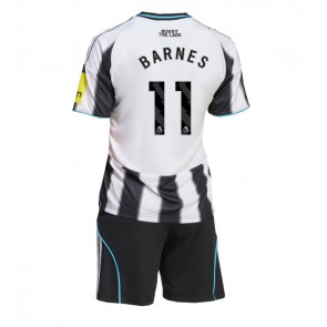 Newcastle United Harvey Barnes #11 Domácí dres komplet pro Děti 2025-26 Krátkým Rukávem (+ Krátké kalhoty)