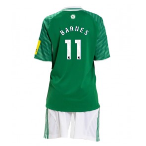 Newcastle United Harvey Barnes #11 Venkovní dres komplet pro Děti 2025-26 Krátkým Rukávem (+ Krátké kalhoty)