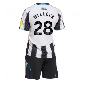 Newcastle United Joe Willock #28 Domácí dres komplet pro Děti 2025-26 Krátkým Rukávem (+ Krátké kalhoty)