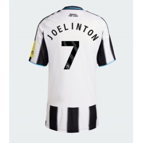 Newcastle United Joelinton #7 Domácí Dres pro Dámy 2025-26 Krátkým Rukávem