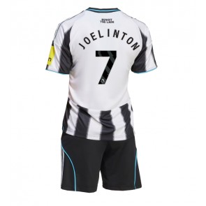 Newcastle United Joelinton #7 Domácí dres komplet pro Děti 2025-26 Krátkým Rukávem (+ Krátké kalhoty)