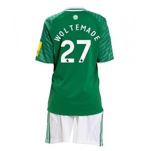 Newcastle United Nick Woltemade #27 Venkovní dres komplet pro Děti 2025-26 Krátkým Rukávem (+ Krátké kalhoty)