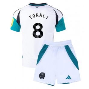 Newcastle United Sandro Tonali #8 Alternativní dres komplet pro Děti 2024-25 Krátkým Rukávem (+ Krátké kalhoty)