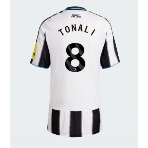 Newcastle United Sandro Tonali #8 Domácí Dres pro Dámy 2025-26 Krátkým Rukávem Newcastle United Sandro Tonali #8 Domácí Dres pro Dámy 2025-26 Krátkým Rukávem