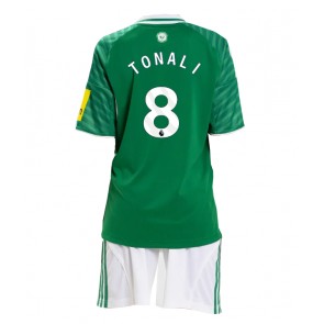 Newcastle United Sandro Tonali #8 Venkovní dres komplet pro Děti 2025-26 Krátkým Rukávem (+ Krátké kalhoty)