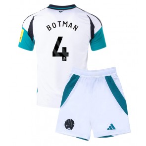 Newcastle United Sven Botman #4 Alternativní dres komplet pro Děti 2024-25 Krátkým Rukávem (+ Krátké kalhoty)