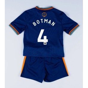 Newcastle United Sven Botman #4 Alternativní dres komplet pro Děti 2025-26 Krátkým Rukávem (+ Krátké kalhoty)