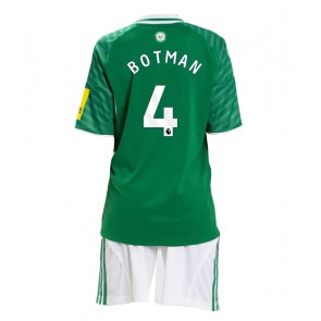 Newcastle United Sven Botman #4 Venkovní dres komplet pro Děti 2025-26 Krátkým Rukávem (+ Krátké kalhoty)
