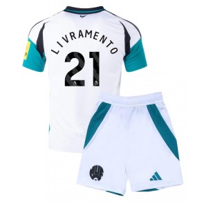 Newcastle United Tino Livramento #21 Alternativní dres komplet pro Děti 2024-25 Krátkým Rukávem (+ Krátké kalhoty)