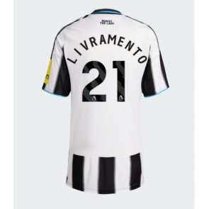 Newcastle United Tino Livramento #21 Domácí Dres pro Dámy 2025-26 Krátkým Rukávem Newcastle United Tino Livramento #21 Domácí Dres pro Dámy 2025-26 Krátkým Rukávem