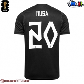 Norsko Antonio Nusa #20 Venkovní Dres MS 2026 Krátkým Rukávem