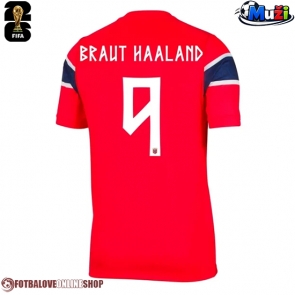Norsko Erling Haaland #9 Domácí Dres MS 2026 Krátkým Rukávem