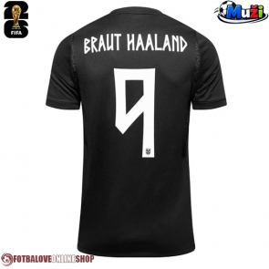 Norsko Erling Haaland #9 Venkovní Dres MS 2026 Krátkým Rukávem