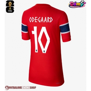 Norsko Martin Odegaard #10 Domácí Dres pro Dámy MS 2026 Krátkým Rukávem