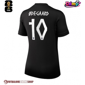 Norsko Martin Odegaard #10 Venkovní Dres pro Dámy MS 2026 Krátkým Rukávem