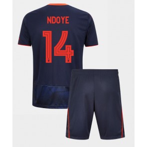 Nottingham Forest Dan Ndoye #14 Alternativní dres komplet pro Děti 2025-26 Krátkým Rukávem (+ Krátké kalhoty)