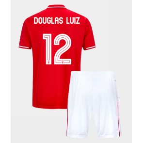 Nottingham Forest Douglas Luiz #12 Domácí dres komplet pro Děti 2025-26 Krátkým Rukávem (+ Krátké kalhoty)