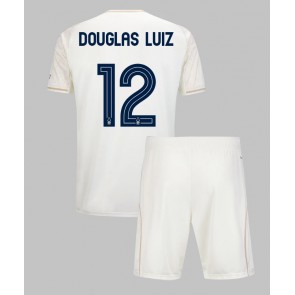 Nottingham Forest Douglas Luiz #12 Venkovní dres komplet pro Děti 2025-26 Krátkým Rukávem (+ Krátké kalhoty)