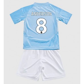 Nottingham Forest Elliot Anderson #8 Alternativní dres komplet pro Děti 2024-25 Krátkým Rukávem (+ Krátké kalhoty)