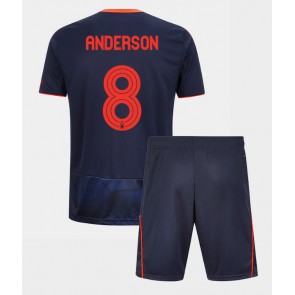 Nottingham Forest Elliot Anderson #8 Alternativní dres komplet pro Děti 2025-26 Krátkým Rukávem (+ Krátké kalhoty)