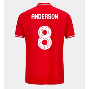 Nottingham Forest Elliot Anderson #8 Domácí Dres 2025-26 Krátkým Rukávem