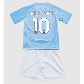 Nottingham Forest Morgan Gibbs-White #10 Alternativní dres komplet pro Děti 2024-25 Krátkým Rukávem (+ Krátké kalhoty)