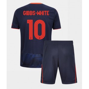 Nottingham Forest Morgan Gibbs-White #10 Alternativní dres komplet pro Děti 2025-26 Krátkým Rukávem (+ Krátké kalhoty)