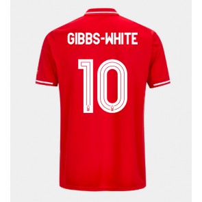 Nottingham Forest Morgan Gibbs-White #10 Domácí Dres 2025-26 Krátkým Rukávem