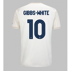 Nottingham Forest Morgan Gibbs-White #10 Venkovní Dres 2025-26 Krátkým Rukávem