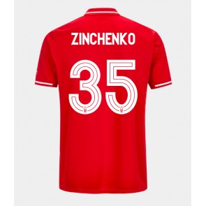Nottingham Forest Oleksandr Zinchenko #35 Domácí Dres 2025-26 Krátkým Rukávem