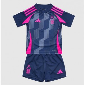 Nottingham Forest Venkovní dres komplet pro Děti 2024-25 Krátkým Rukávem (+ Krátké kalhoty)