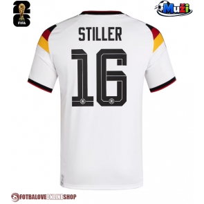 Německo Angelo Stiller #16 Domácí Dres MS 2026 Krátkým Rukávem