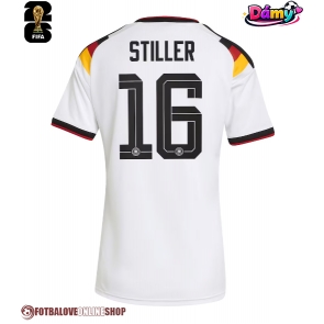 Německo Angelo Stiller #16 Domácí Dres pro Dámy MS 2026 Krátkým Rukávem