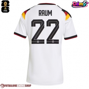 Německo David Raum #22 Domácí Dres pro Dámy MS 2026 Krátkým Rukávem