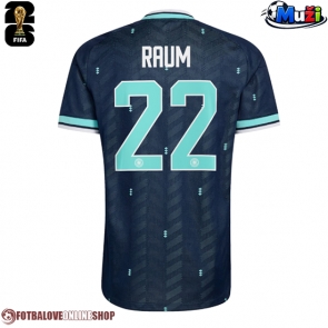 Německo David Raum #22 Venkovní Dres MS 2026 Krátkým Rukávem