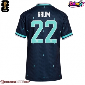Německo David Raum #22 Venkovní Dres pro Dámy MS 2026 Krátkým Rukávem
