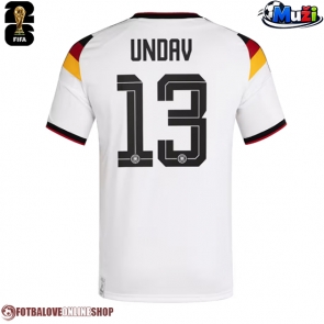 Německo Deniz Undav #13 Domácí Dres MS 2026 Krátkým Rukávem