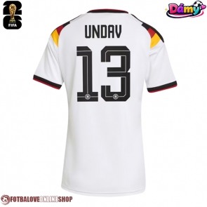Německo Deniz Undav #13 Domácí Dres pro Dámy MS 2026 Krátkým Rukávem