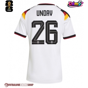 Německo Deniz Undav #26 Domácí Dres pro Dámy MS 2026 Krátkým Rukávem