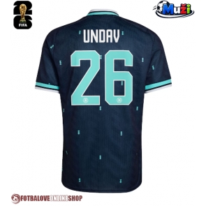 Německo Deniz Undav #26 Venkovní Dres MS 2026 Krátkým Rukávem