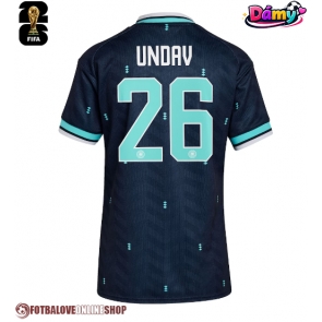 Německo Deniz Undav #26 Venkovní Dres pro Dámy MS 2026 Krátkým Rukávem