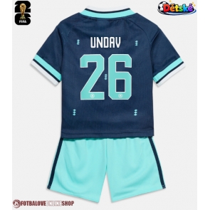 Německo Deniz Undav #26 Venkovní dres komplet pro Děti MS 2026 Krátkým Rukávem (+ Krátké kalhoty)