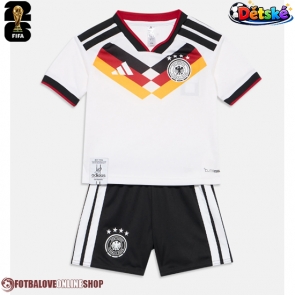 Německo Domácí dres komplet pro Děti MS 2026 Krátkým Rukávem (+ Krátké kalhoty)